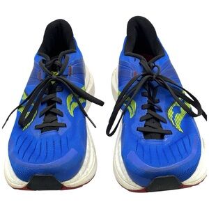 Saucony Tempus Men’s Size 10 Running Shoes Sneakers S20720-25 ‘blue Raz/acid’